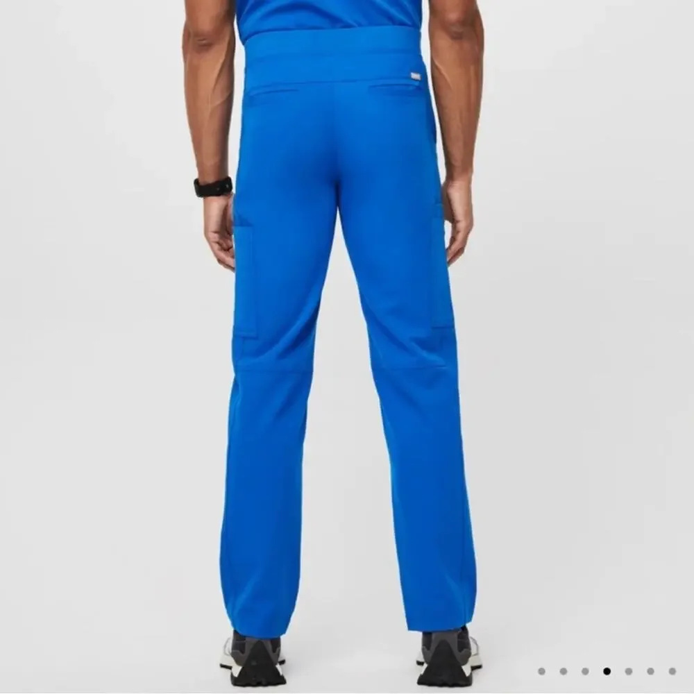 Figs Men’s Royal Blue Axim 2.0 Cargo Style Scrub Pant Size X-Small